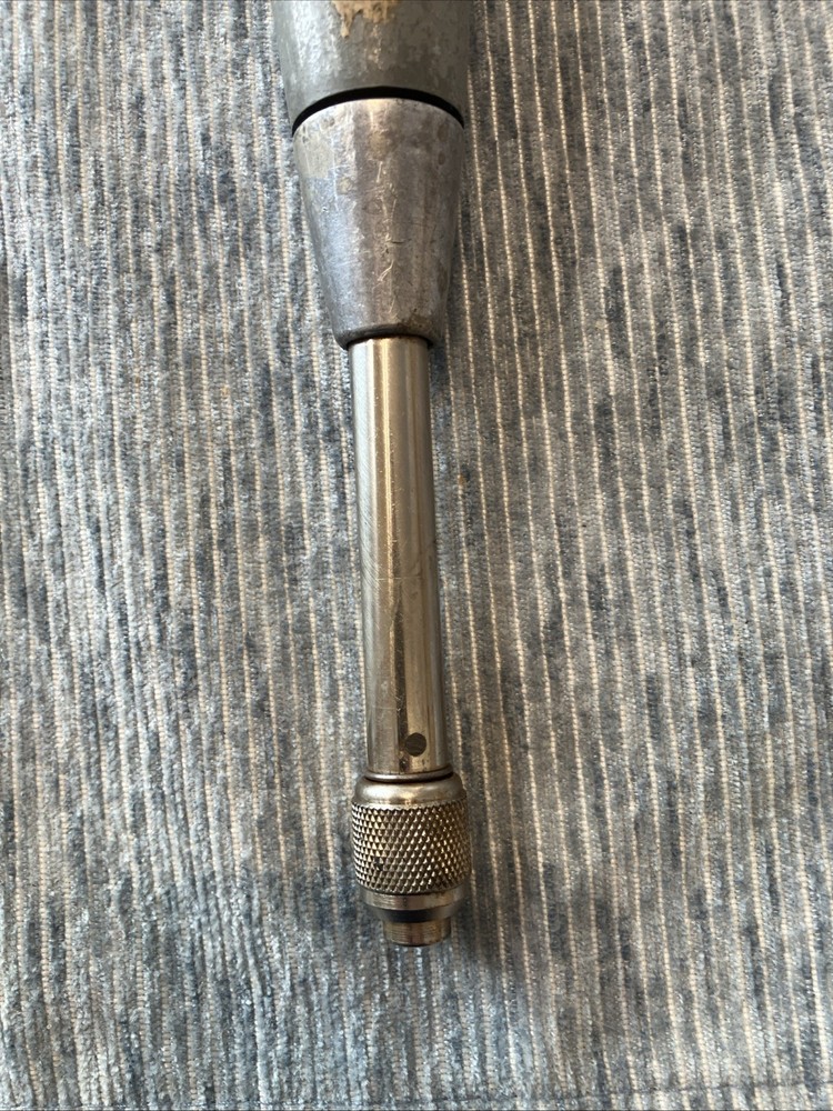 Vintage Craftsman Hand Push Drill, Circle F with 7 bits;