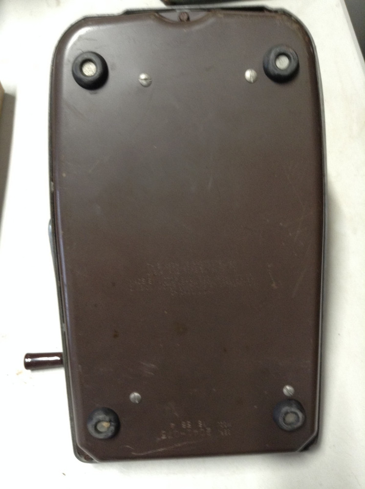 Vintage Victor Adding Subtracting Machine Brown 8 Columns