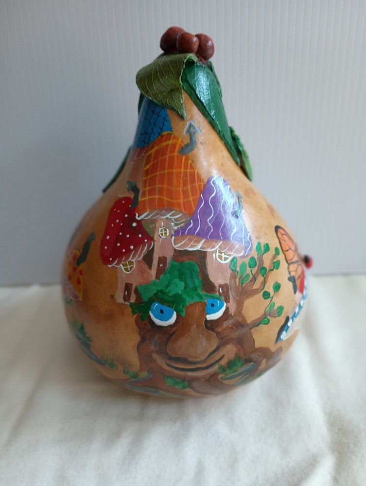 Fairy Village Gourd