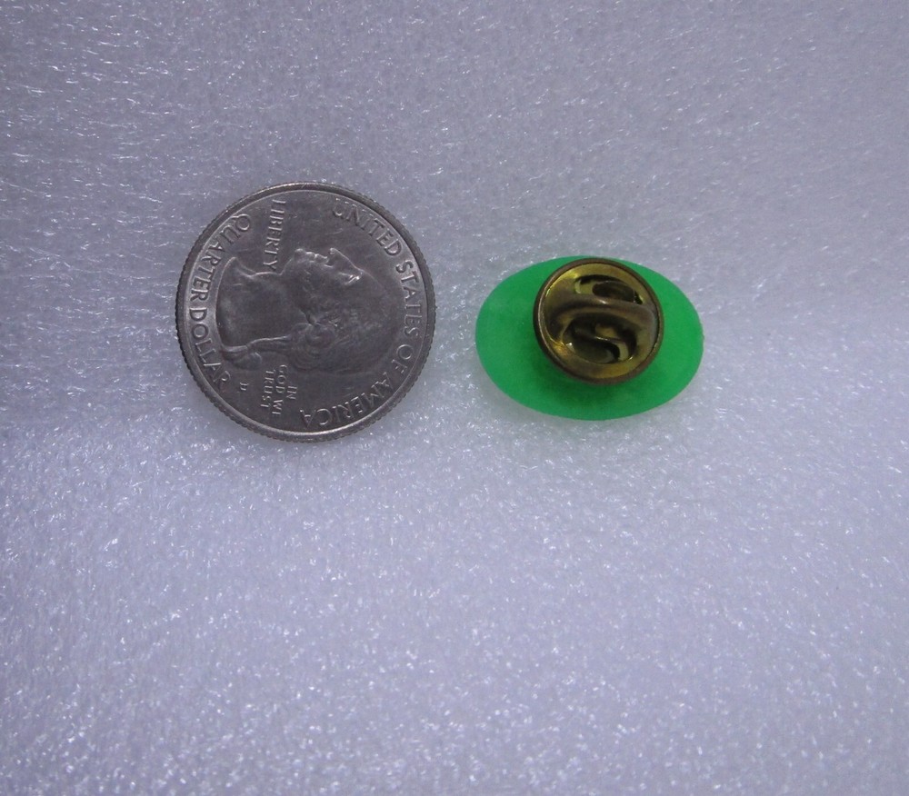 Clean Air Clean Water Plastic Pin