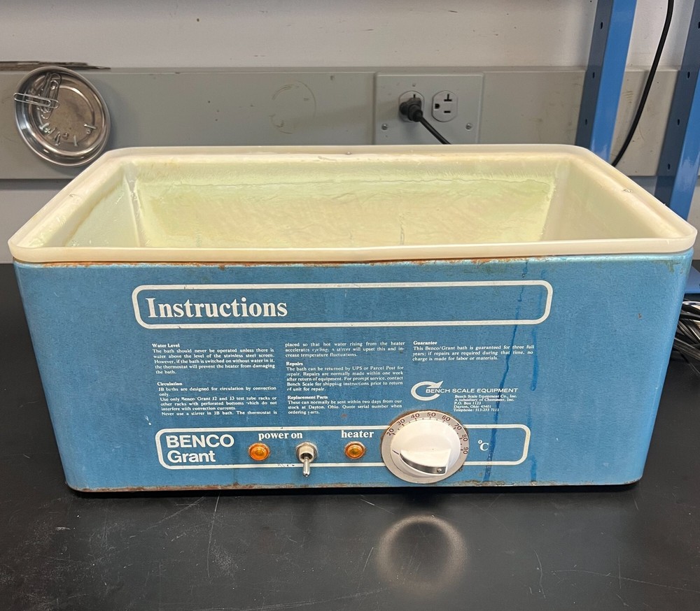 Benco Grant Heated Circulating Water Bath (No Lid)