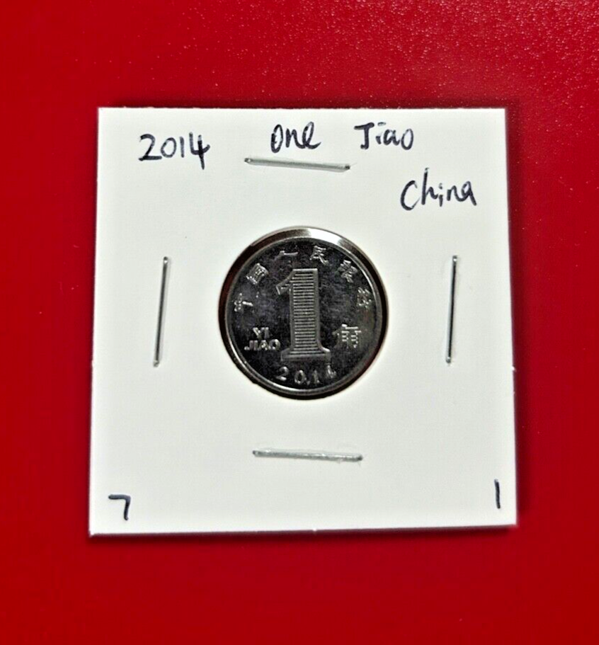 2014 ONE JIAO CHINA COIN - NICE WORLD COIN !!!