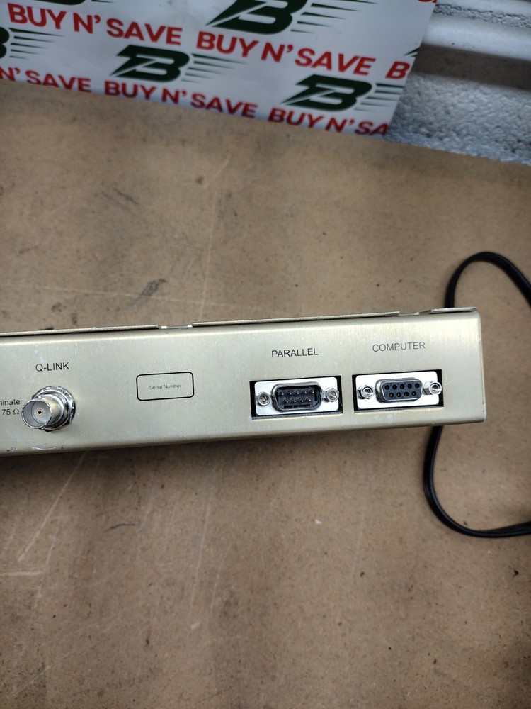 Evertz Quartz CP-1000A Router Matrix Panel w/Power Cord - USED