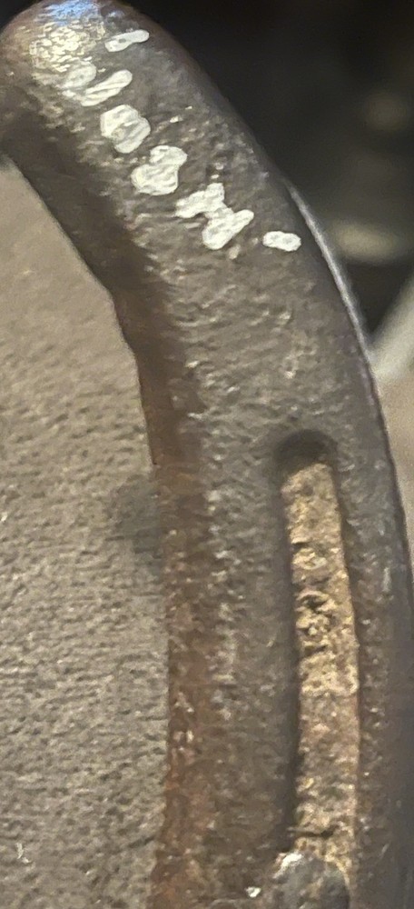 VTG Hand Forged Iron Horseshoe
