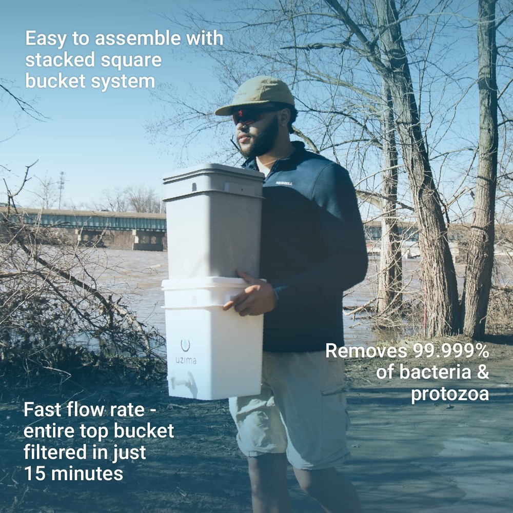 UZ-2 Camping Water Filter & Drinking Water Filter System Portable Camping