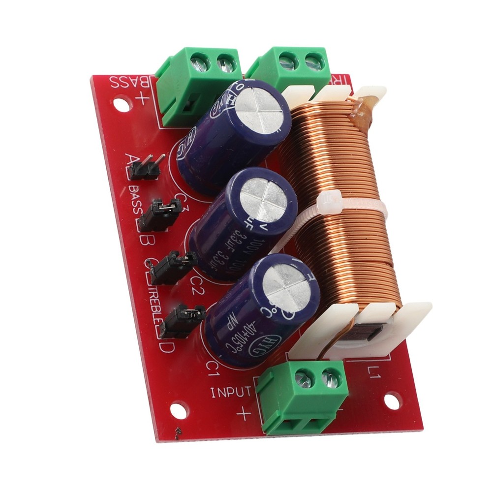 Speaker Crossover Filter Power Way Audio Adjustment Bass Speaker Copper