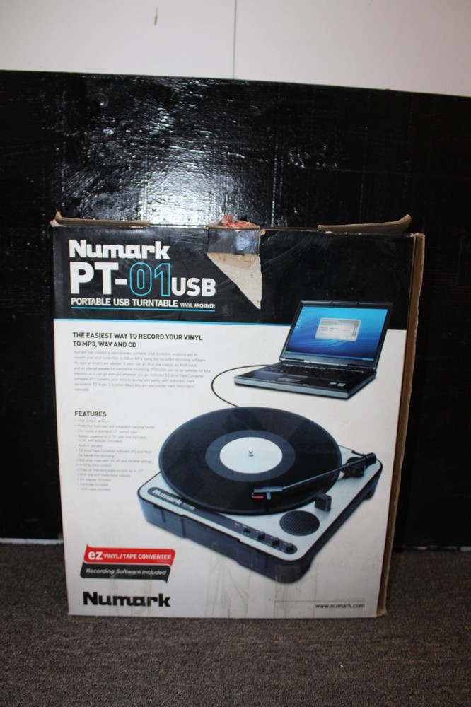 Numark PT01USB DJ Turn Tables