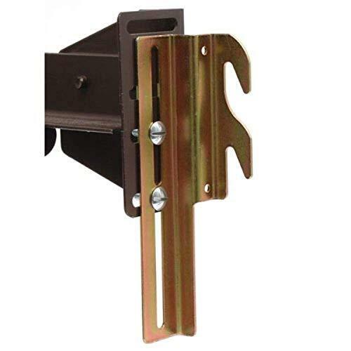 #711 Bolt-On to Hook-On Bed Frame Conversion Brackets with Hardware Hook Plate