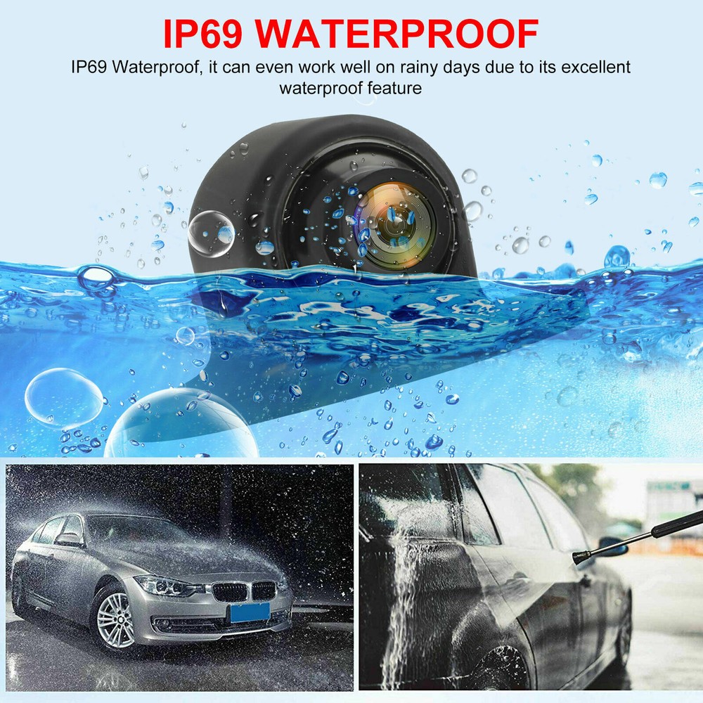 Car CCD Front View / Side view Left Right View Camera Night Vision Waterproof HD