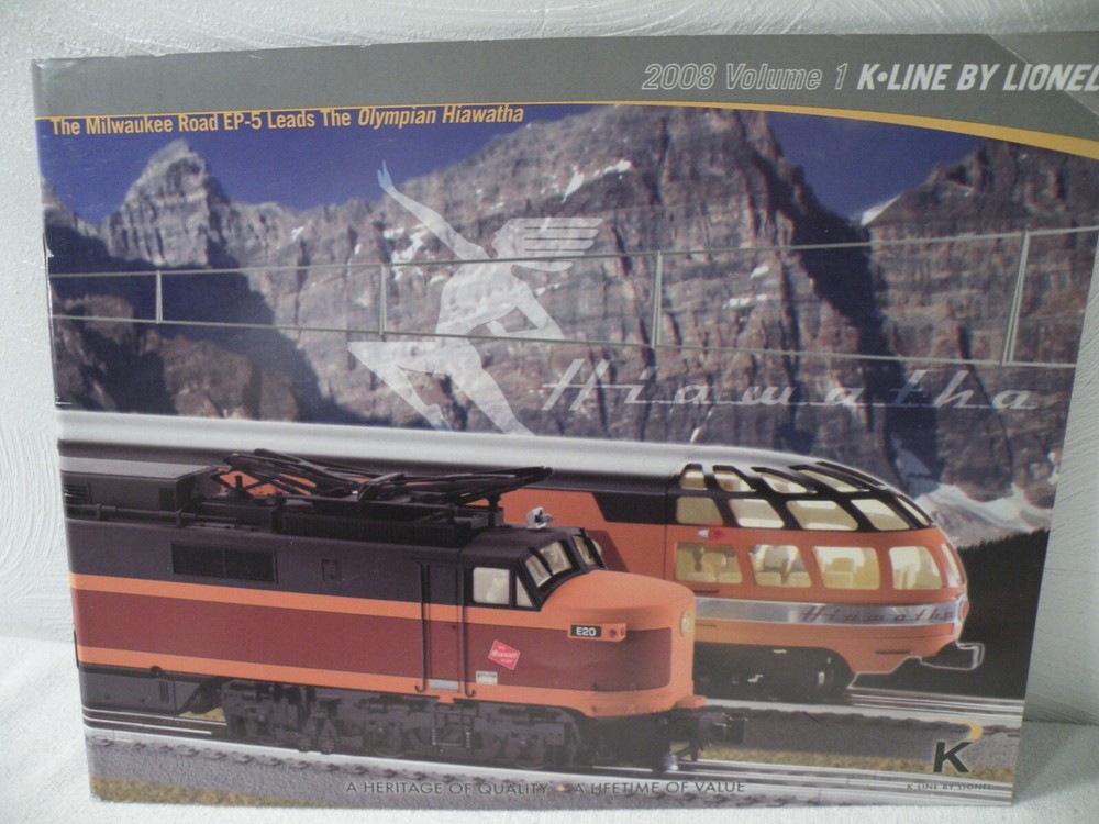 K Line By Lionel - 2008 Volume 1 Catalog