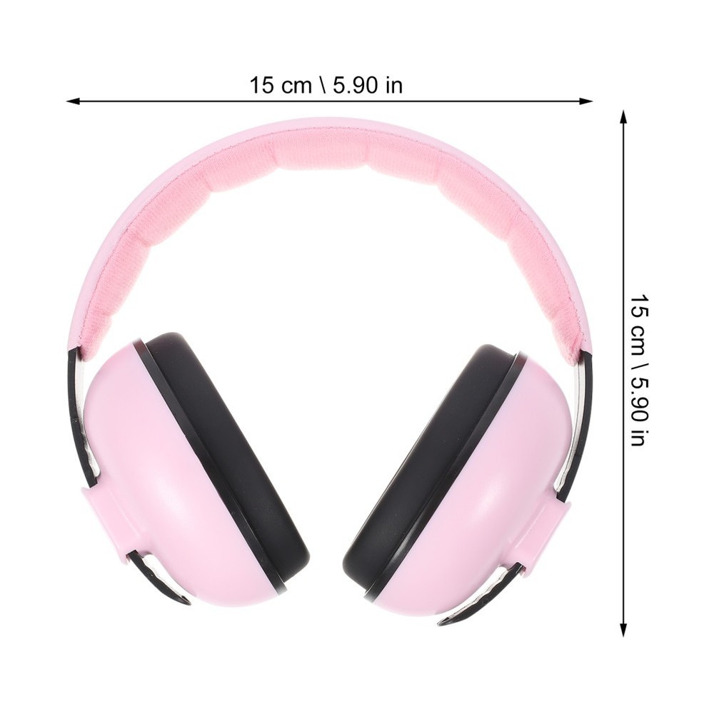Baby Noise Reduction Earmuffs Infant Hearing Protector Lightweight Comfortable