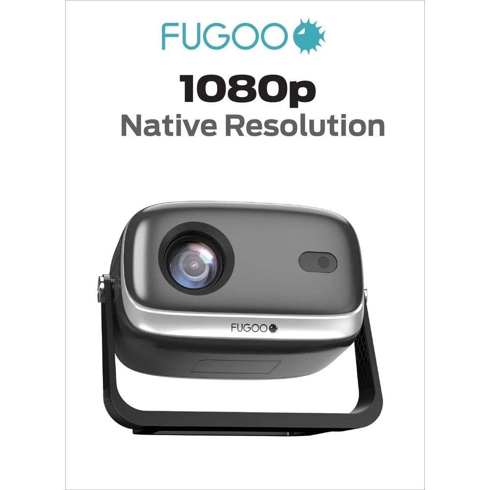Fugoo Outdoor Projector & Soundbar Bundle with Tripod & 120" Foldable Screen
