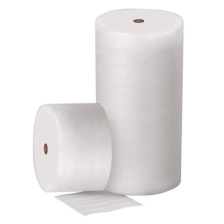 Packingfoamroll, White, 1/16In, Perforated,  56Kz20