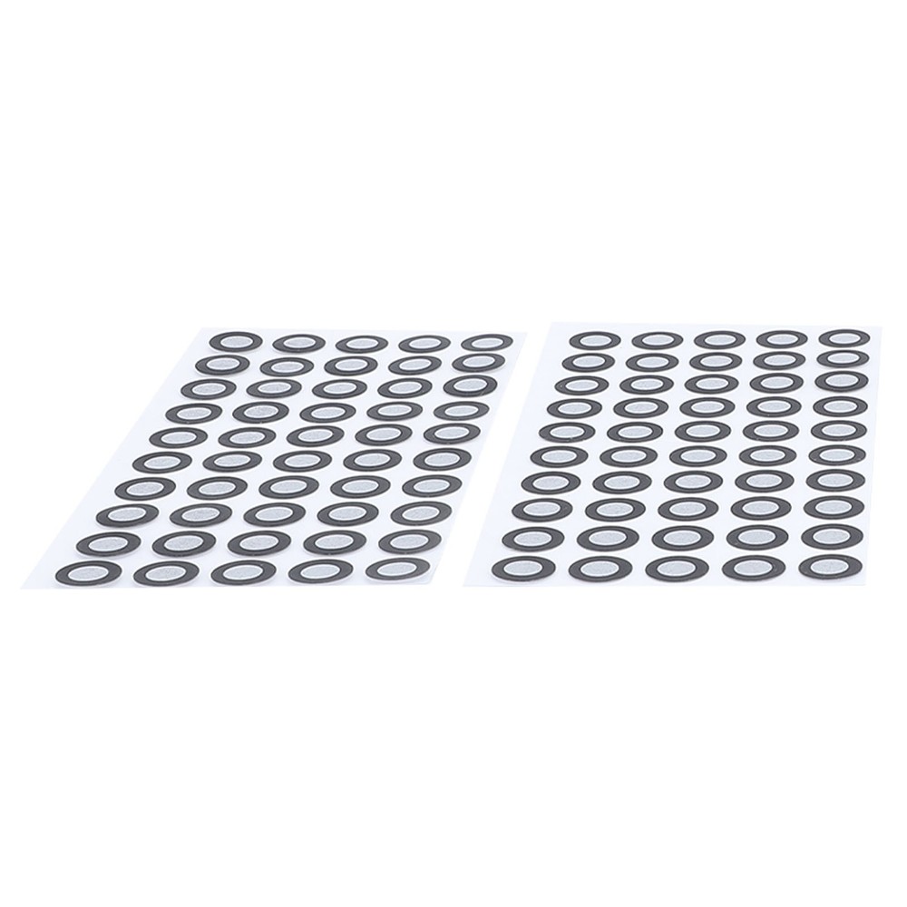 500Pcs Scanning Marker 6mm ID 10mm OD Reference Point Diffuse Reflection Part