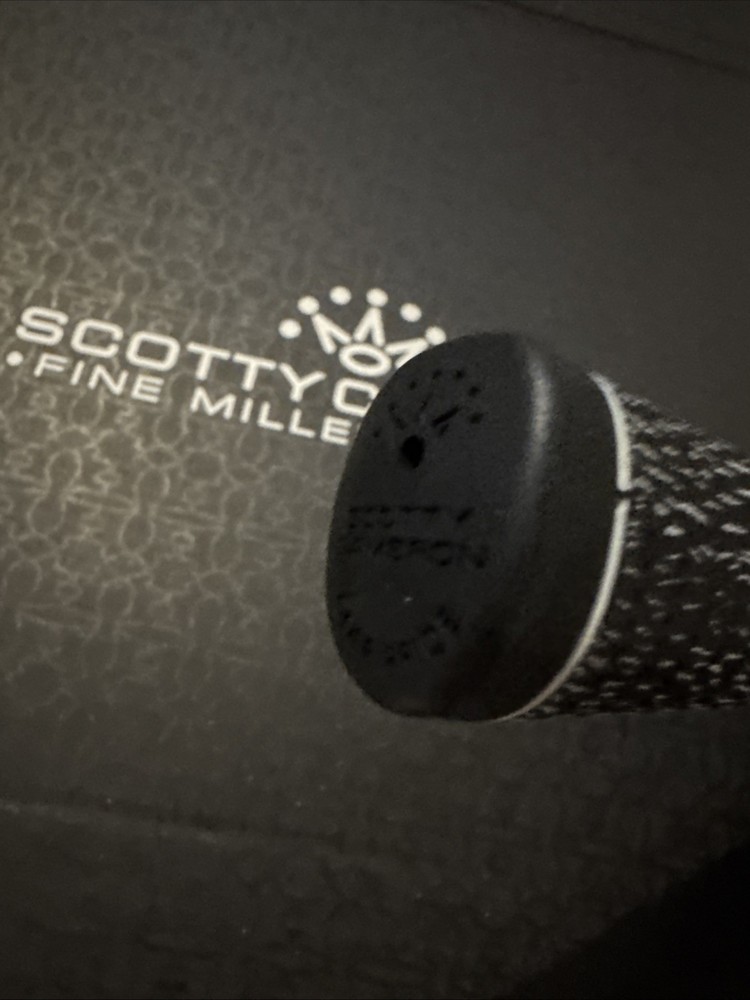 Scotty Cameron Cord Putter Grip Dancing Letters NEW
