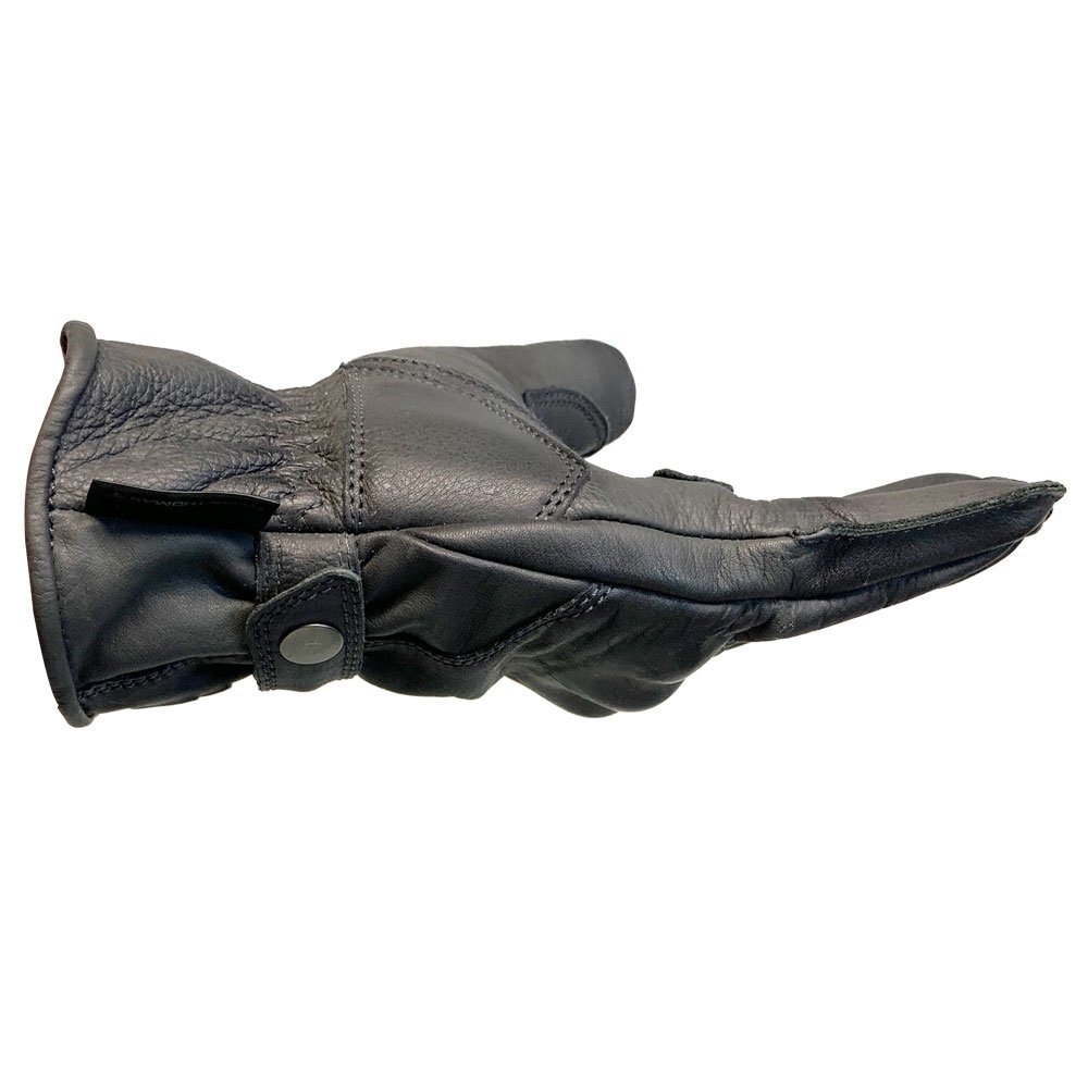 Frank Thomas Worker Motorcycle Gloves Mens Leather Grey
