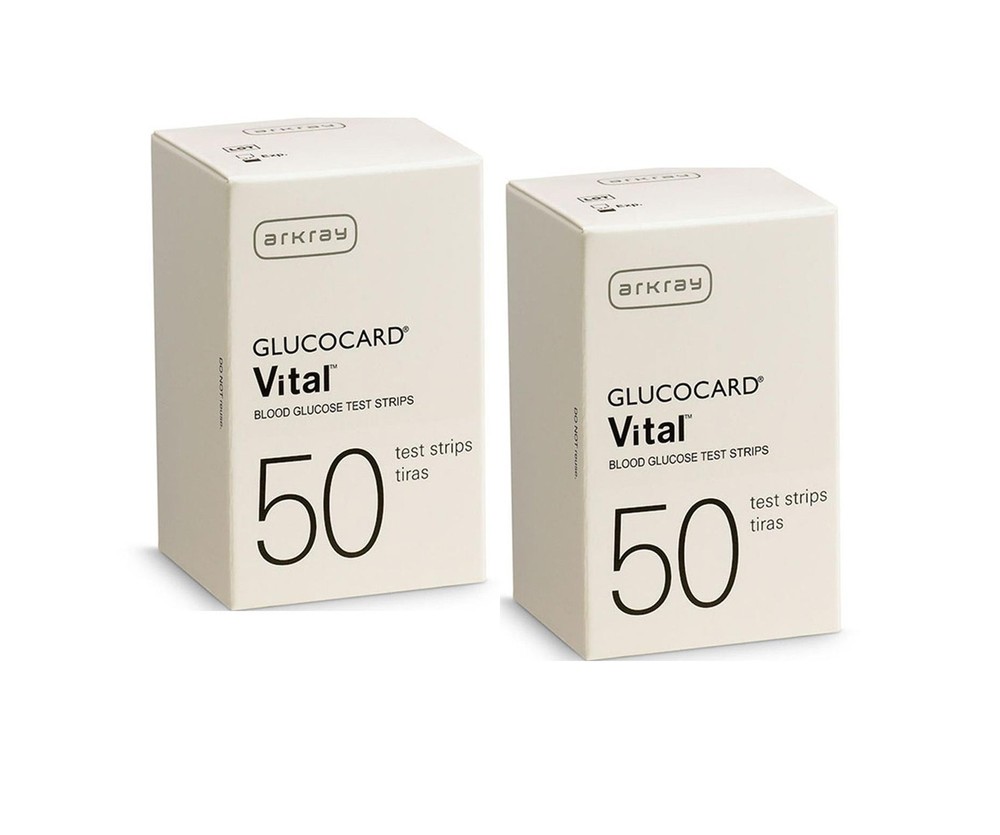 Arkray GlucoCard Vital Blood Glucose Test Strips 100 pack