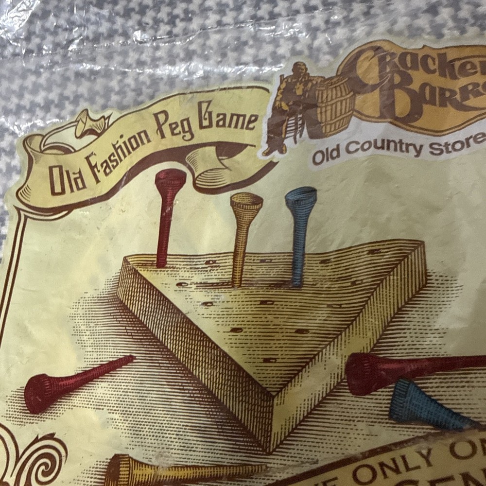 New Sealed Cracker Barrel Old Fashion Peg Game