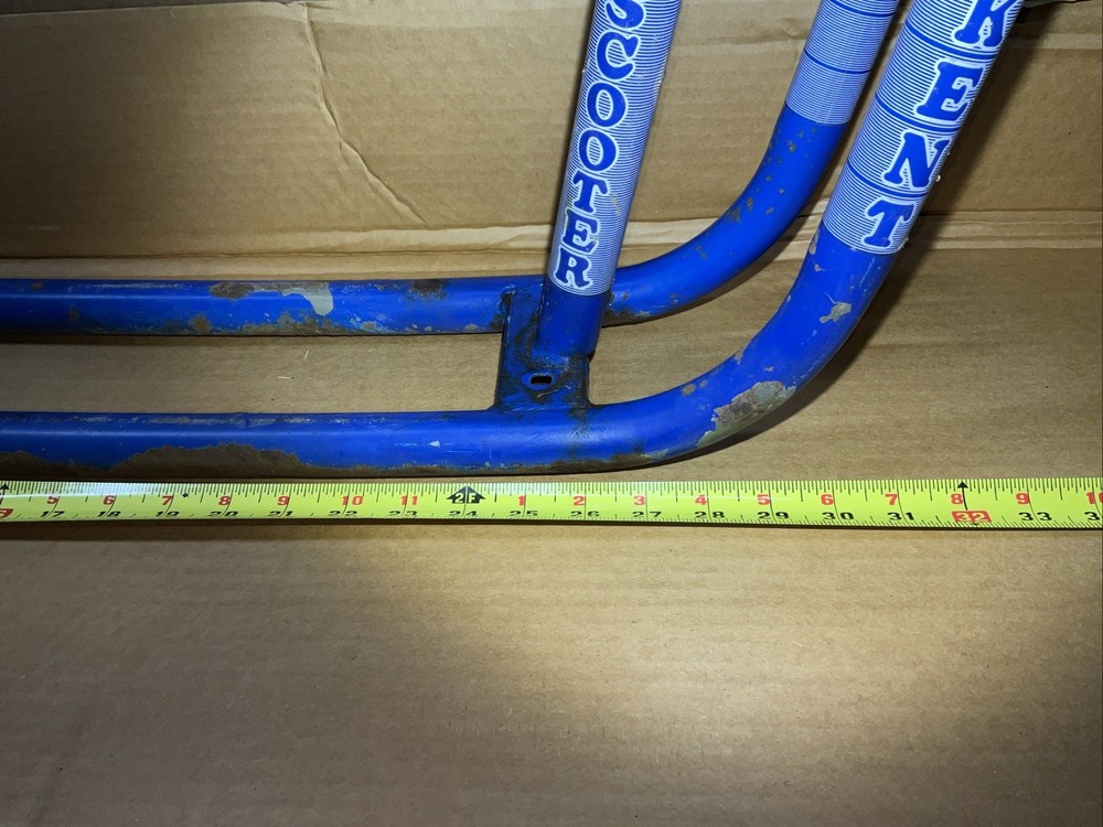 Kent super scooter Frame blue Vintage 80s