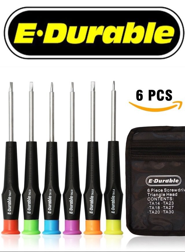 Triangle Head Screwdriver Set Triangle Screws Driver Tool Kit Fix TA 18 20 27 30