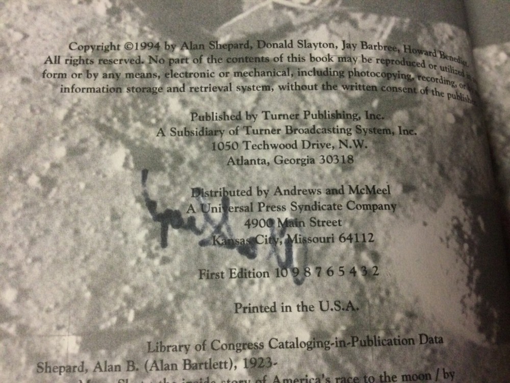 ** SIGNED ** The Right Stuff Astronaut's JOHN GLENN and ALAN SHEPHARD **