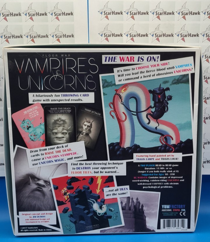 YumFactory Floor War Vampires vs Unicorns