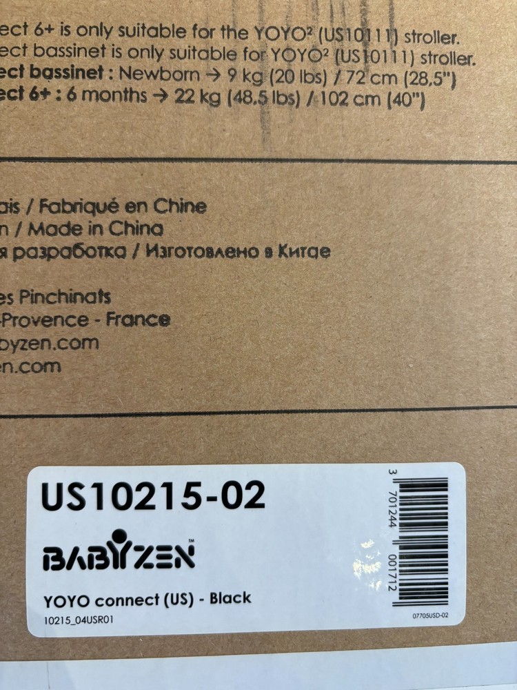 Babyzen Yoyo Connect Frame Black