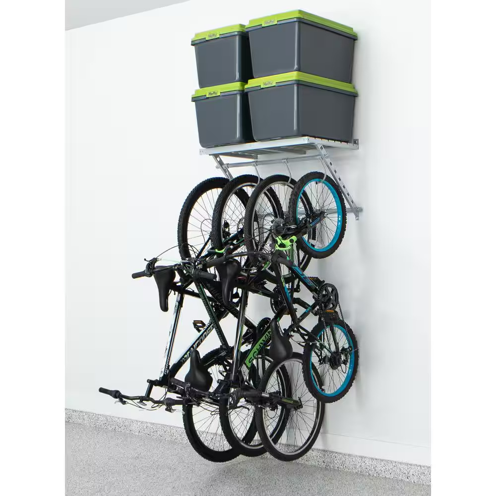 32 In. W Bike Track Storage System