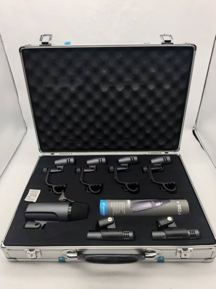 New Drum Kit 600 e600 Sennheiser Drum Mic Package with Case e602 e604 e614