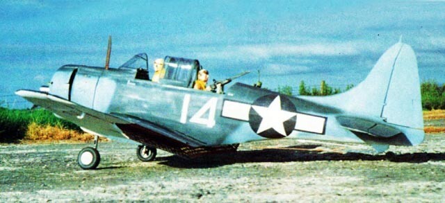 Douglas Dauntless 69" Wingspan RC Model Airplane Printed Plans &Templates