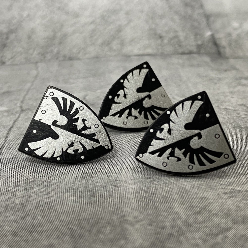 3pack Custom classic Eagle Shield Small Block Accessory for Minifigures D7DPA25