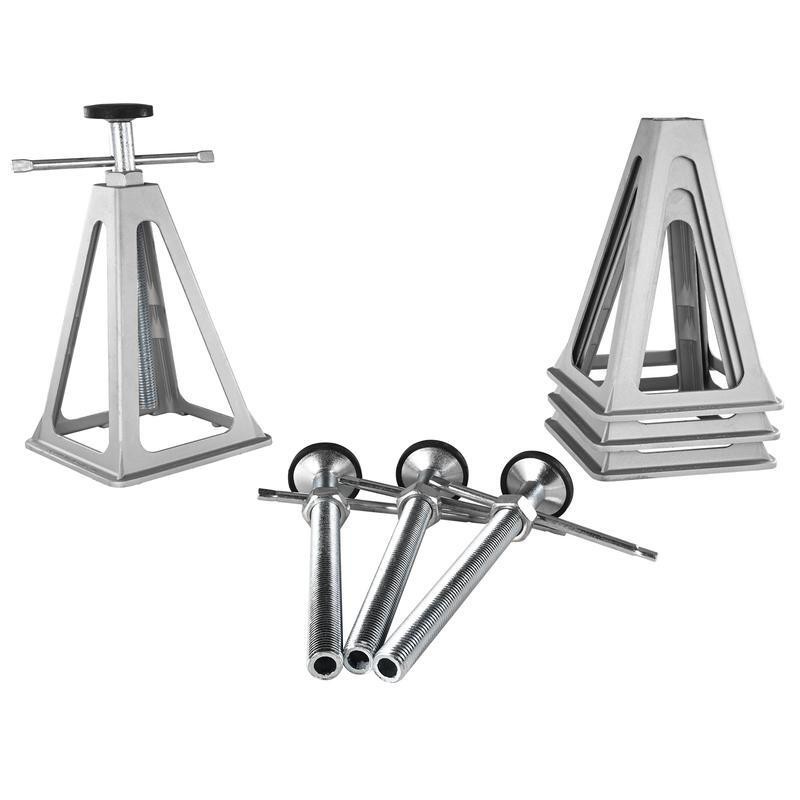 RV Stabilizer Leveling Jacks 4 Pack Adjustable Support 6000lbs Portable Storage