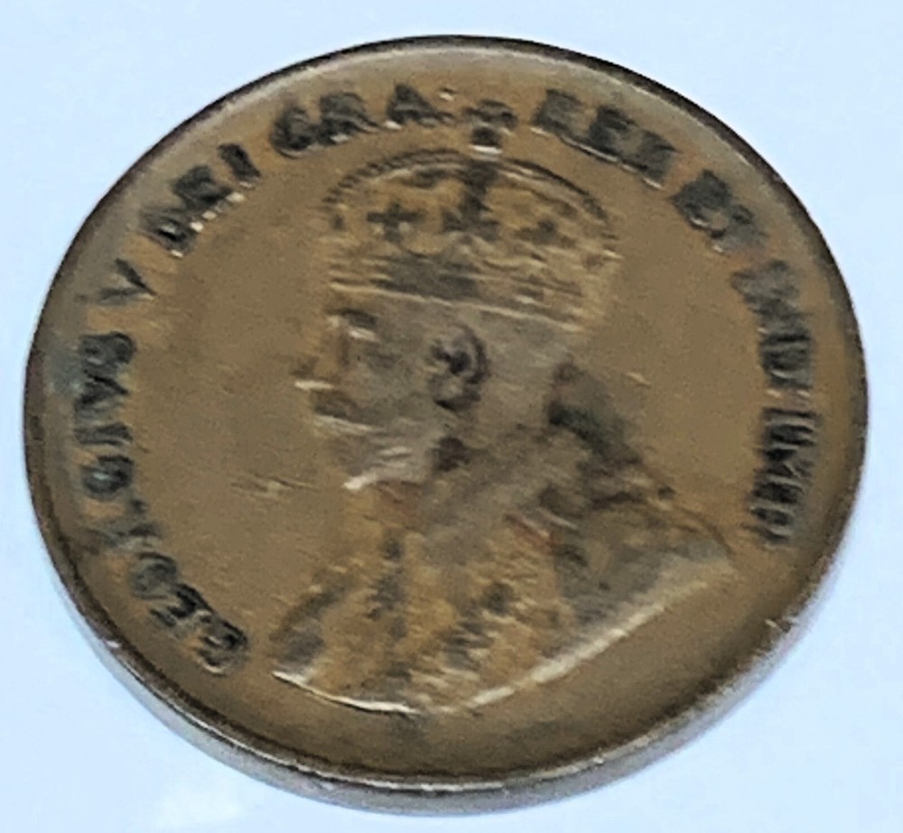 # C6761 CANADA ONE CENT COIN, 1934
