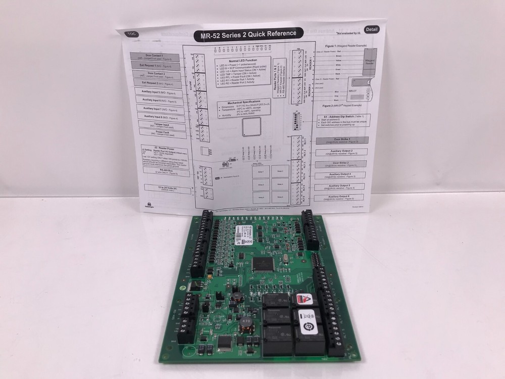 RS2 Technologies MR52 Dual Reader Interface Module / Mercury