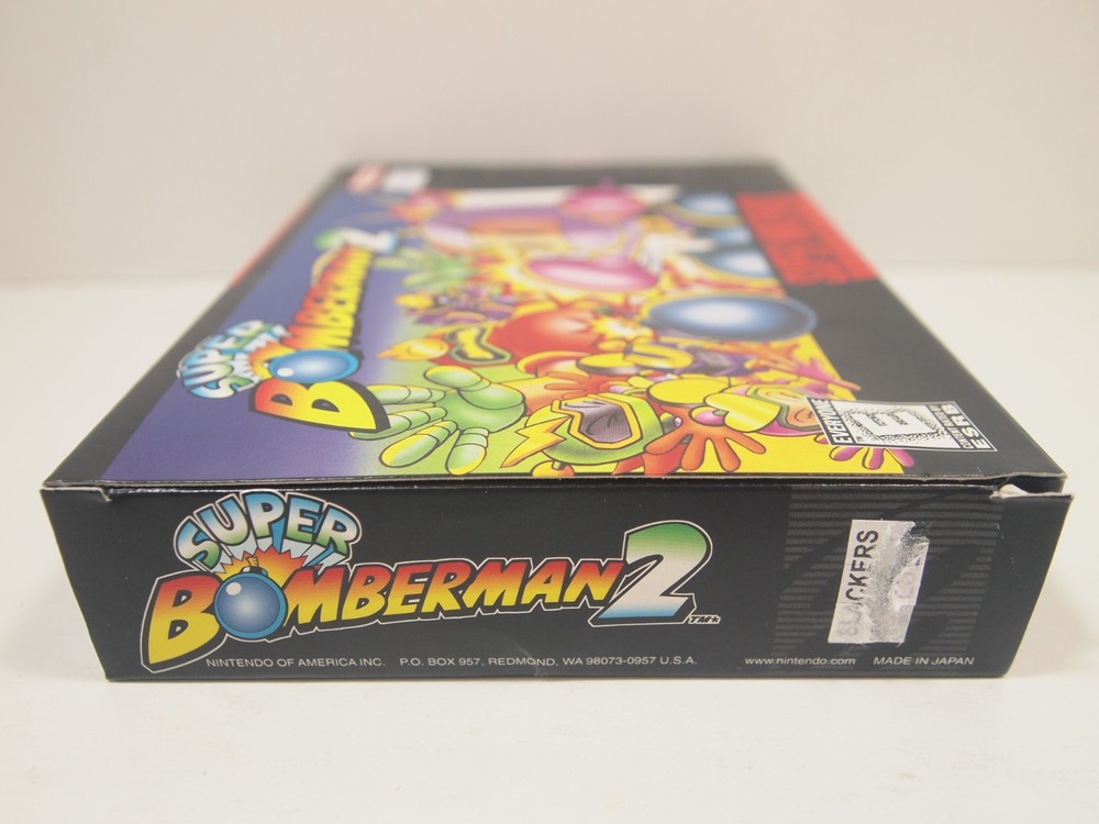 Super Bomberman 2 (Super Nintendo | SNES) Authentic BOX ONLY