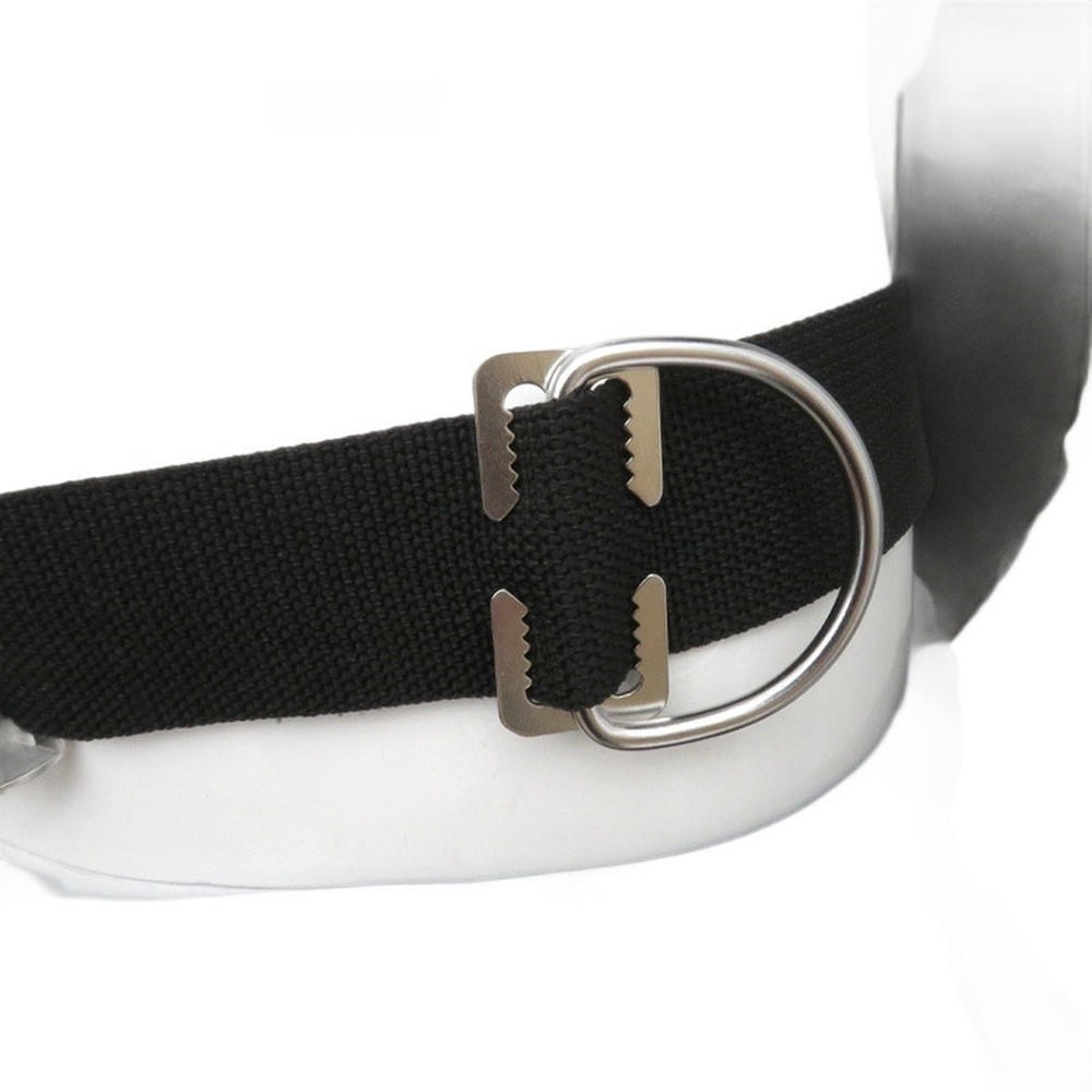 D Ring Quick Release Buckle SS316 Silver for Diving Backpacks 6.5x0.5x5.3cm