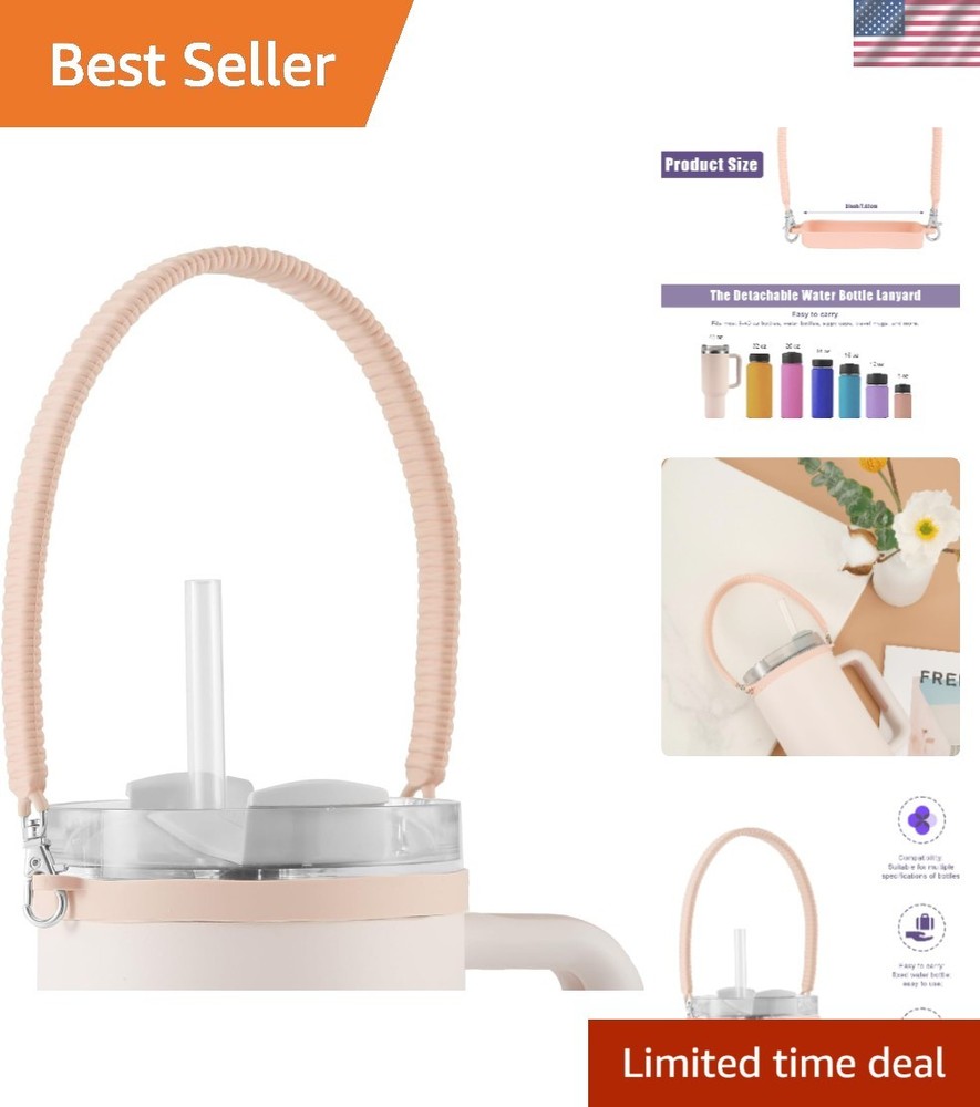 Versatile Water Bottle Carrying Strap - Compatible with Most Bottles & Strollers