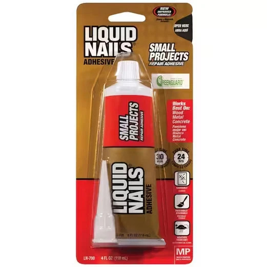 4 oz. White Latex Glue for Small Projects and Repairs
