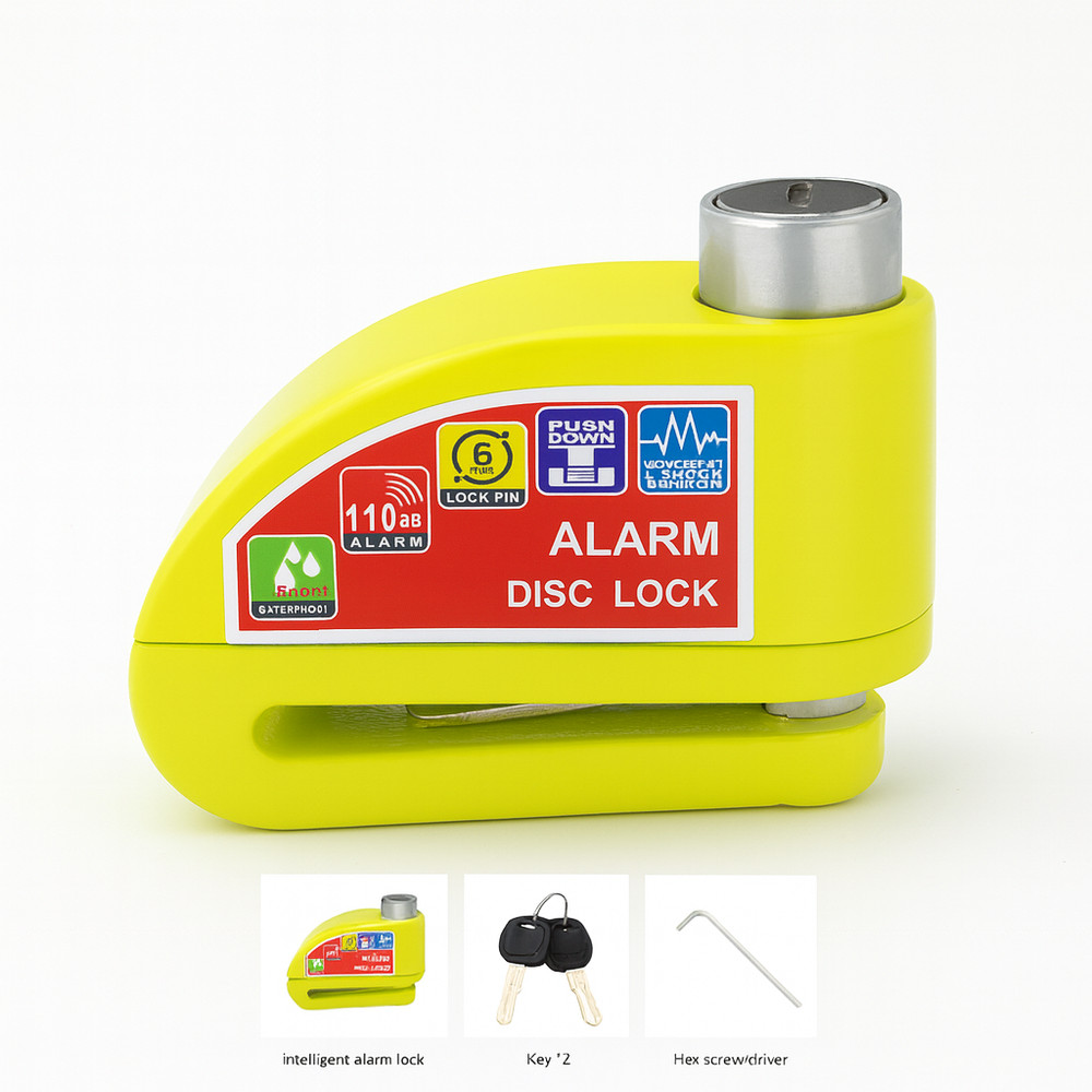 Brake Disc Lock Alarm 110DB Loud for Sinnis