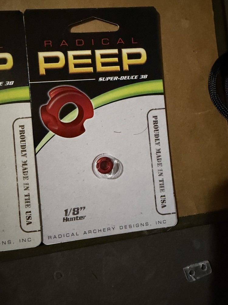 Rad Radical Peep Sights Lot