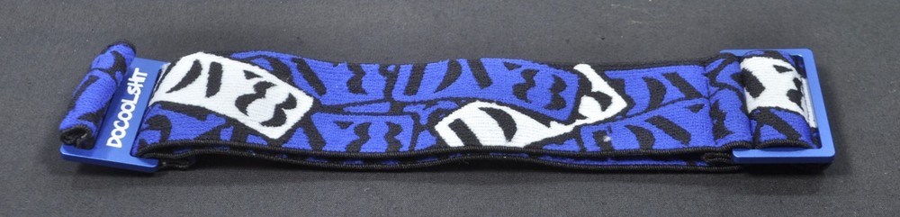 DV8 Feather Light Strap - "Sticker Bomb" – Dark Blue