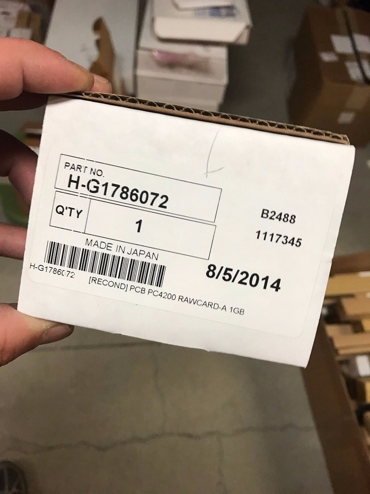 Ricoh H-G1786072 PCB PC4200 RAWCARD-A 1GB