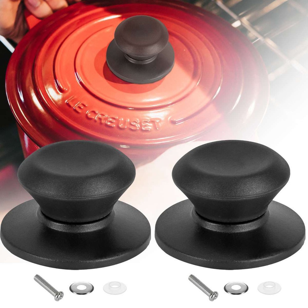 2-6Pcs Universal Replacement Kitchen Cookware Pot Pan Lid Cover Grip Knob Handle