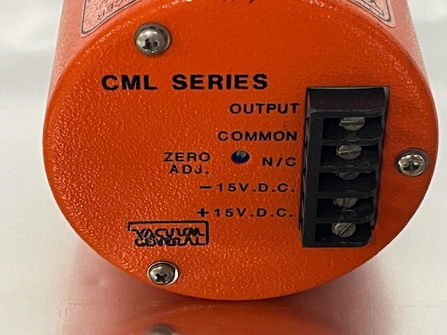 VACUUM GENERAL MODEL CMLB-11S01, 10 TORR PRESSURE TRANSDUCER