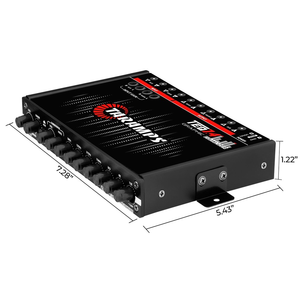 Taramps TEQ 7.4 Stereo 7-Band Graphic Equalizer