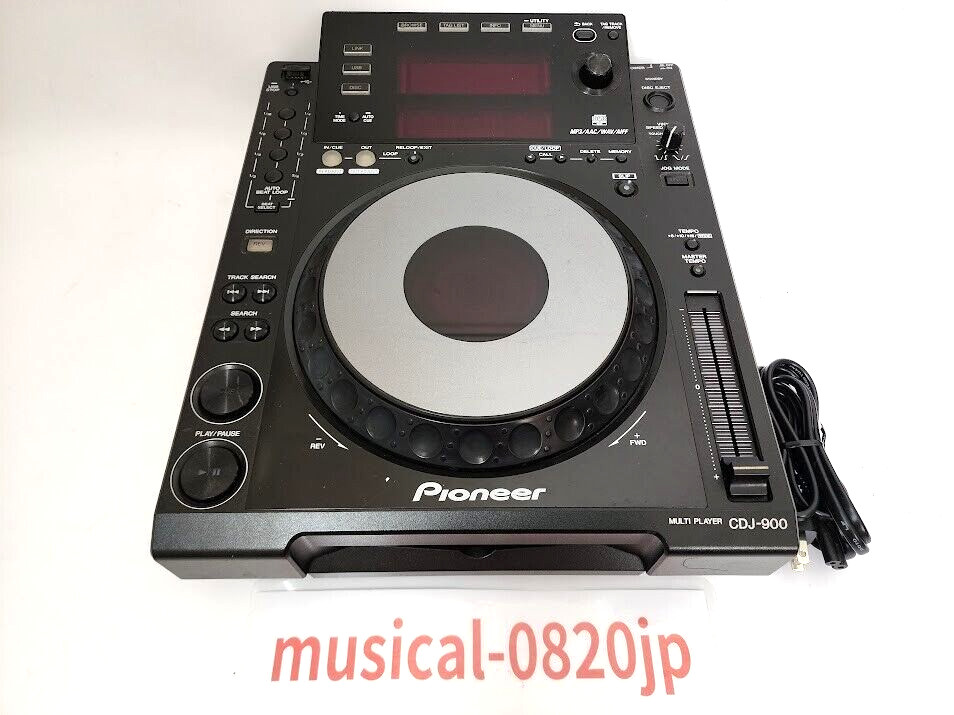 Pioneer CDJ-900 Professional DJ Multi Player Digital Turntable