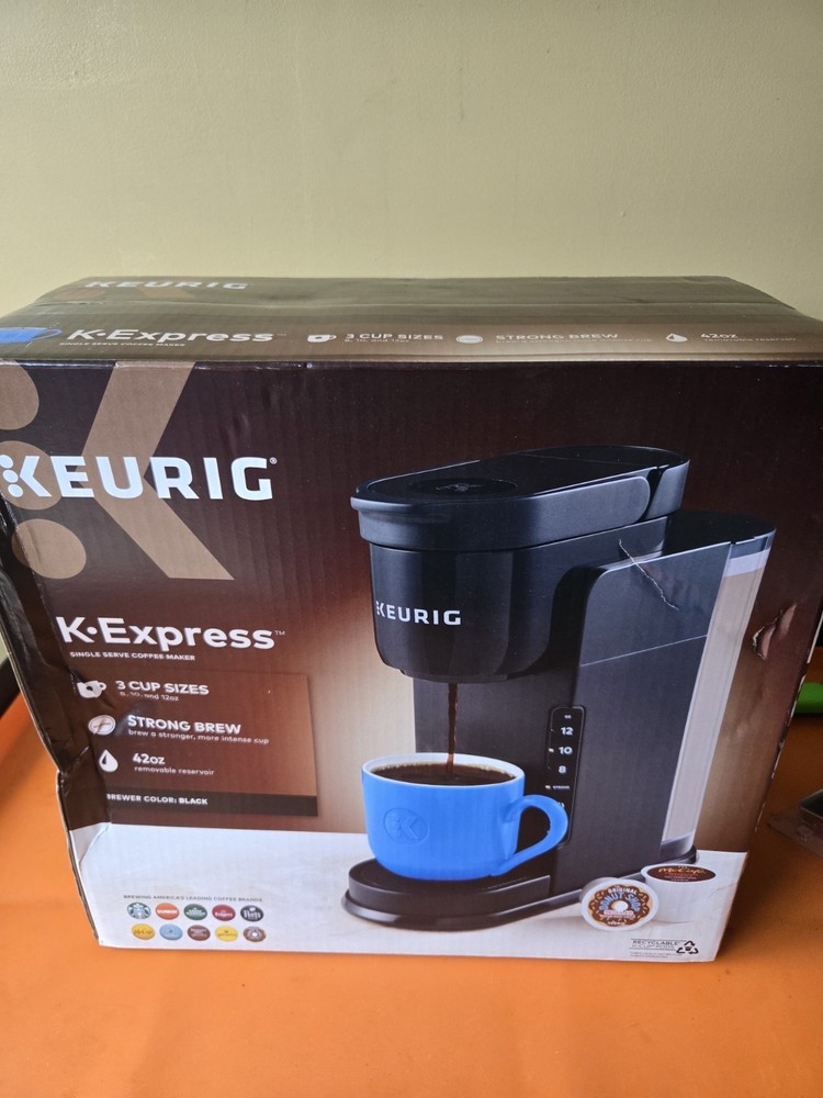 K-Express™ Single Serve Coffee Maker 3 Brew Sizes, Strong Button Feature, 42oz