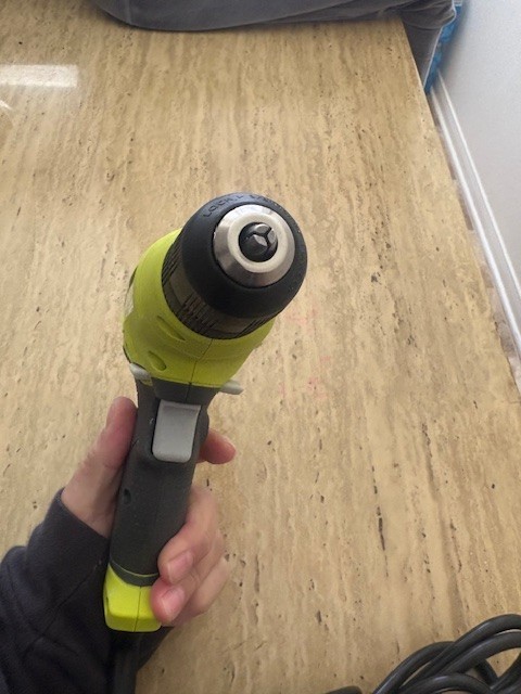 RYOBI D43K Variable Speed Drill 3/8 & Bag USED