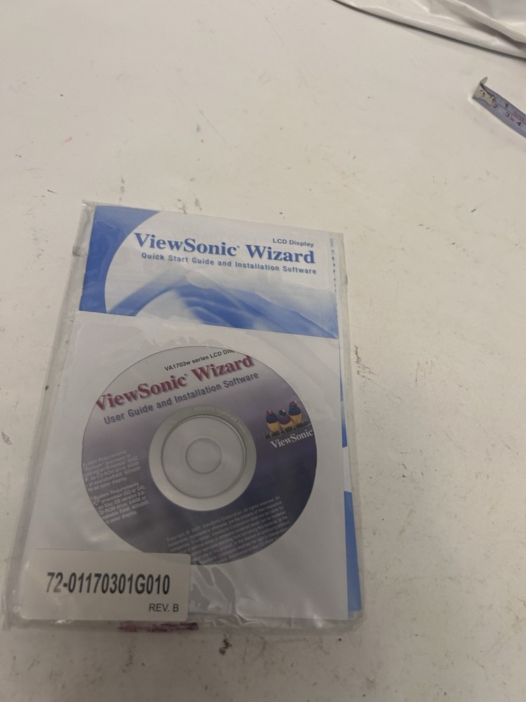 View Sonic Wizard unopened computer disc
