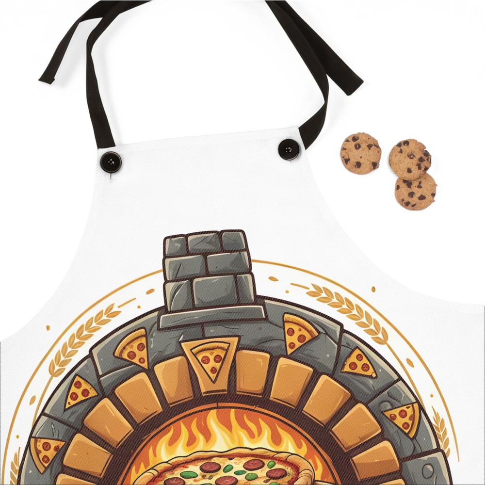 Pizza Lover Apron | Wood-Fired Oven Pizza Chef Apron
